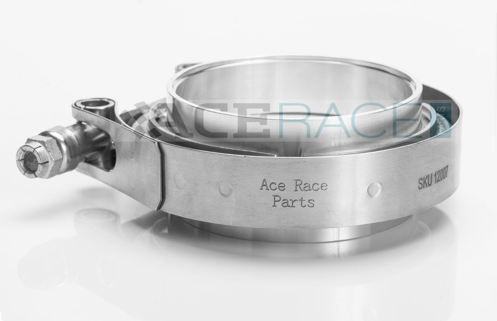 V-Band Flange and Clamp Dimensions — Quick-Release Stainless, Aluminum, AL/SS Combination