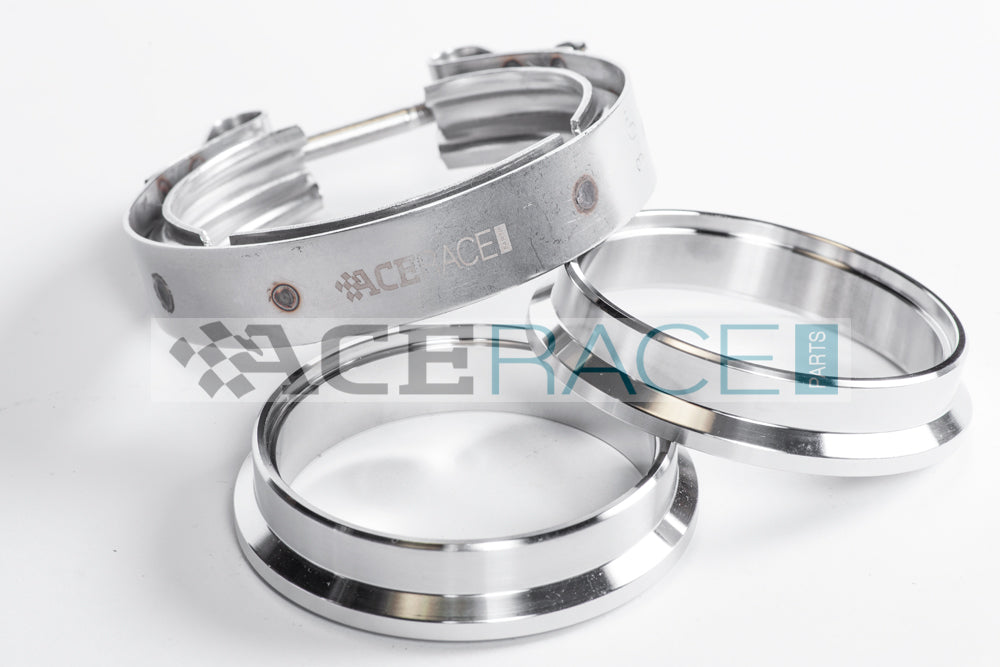 V-Band Flange and Clamp Dimensions — 304 Stainless, Mild Steel, MS/SS Combination