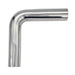 2.000" 16ga Tight Radius 90° Mandrel Bend - (2.000" CLR / 6.000" Legs) - Polished OD - 304 Stainless | Ace Race Parts