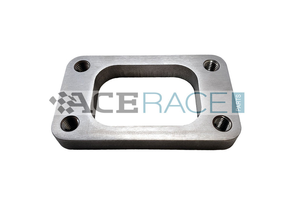 T3 Turbo Inlet Flange 304 Stainless (Tapped Holes) - Ace Race Parts