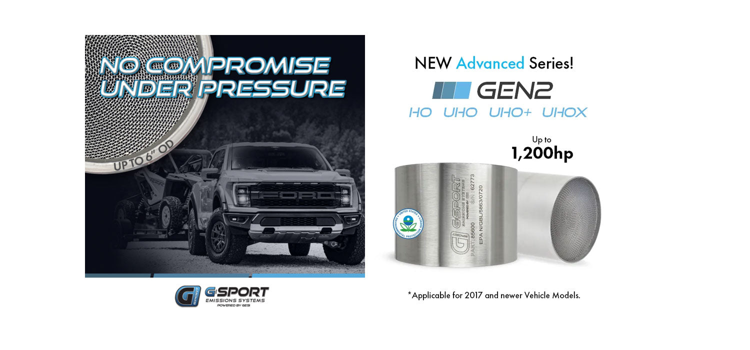 🛠️ Unlock Your Truck’s True Potential with G-Sport's 6" High-Flow Catalytic Converters