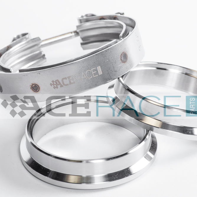 V-Band Flange and Clamp Dimensions — 304 Stainless, Mild Steel, MS/SS Combination