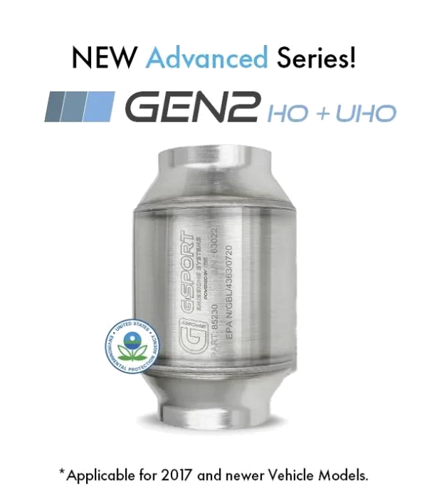 G-Sport Gen2 Advanced EPA compliant high-flow catalytic converter | Ace Race Parts