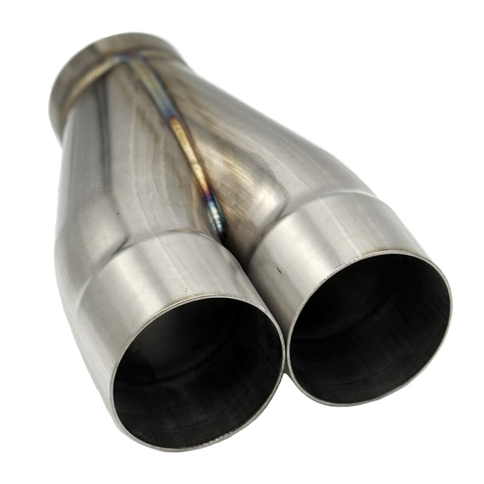 2-1 Merge Collector - 3.000" Inlet x 4.000" Merge Outlet - 304 Stainless