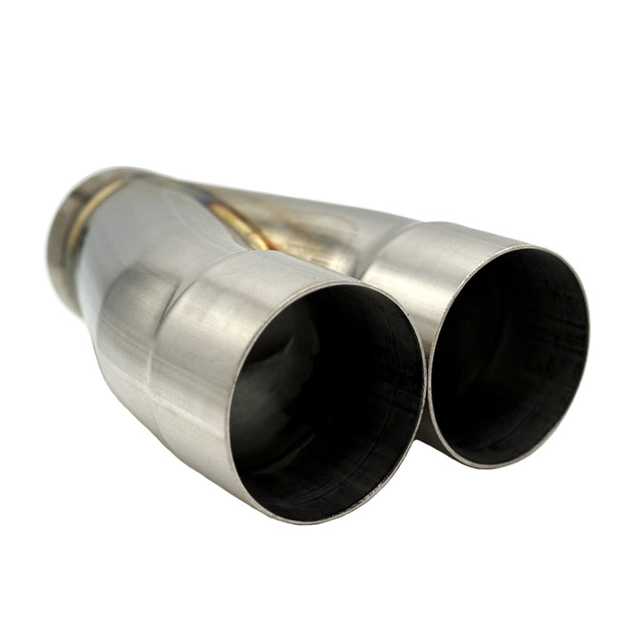 2-1 Merge Collector - 3.000" Inlet x 4.000" Merge Outlet - 304 Stainless