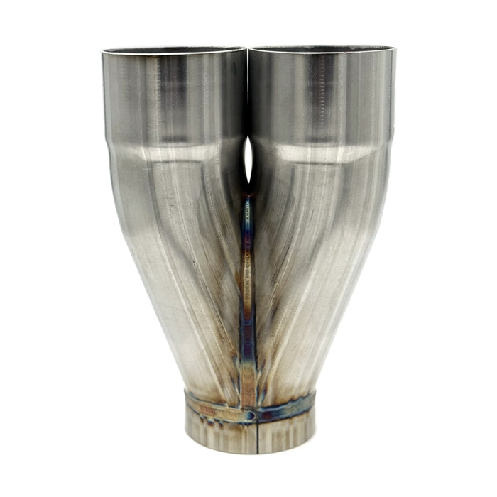 2-1 Merge Collector - 3.000" Inlet x 4.000" Merge Outlet - 304 Stainless