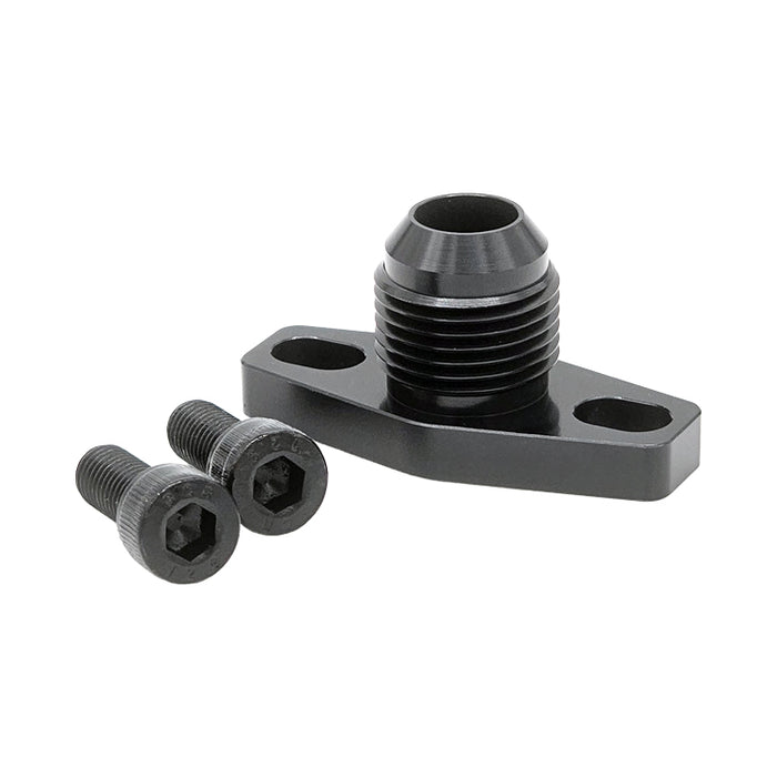 Oil Drain Flange -10AN Male Flare with O-Ring Style Seating Surface (1.500" - 1.750" Bolt Circle) | Ace Race Parts