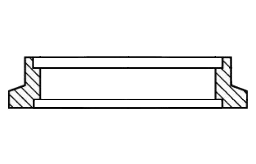 Outlet Flange for TiAL 44mm MV-R Wastegate 304 Stainless - Ace Race Parts