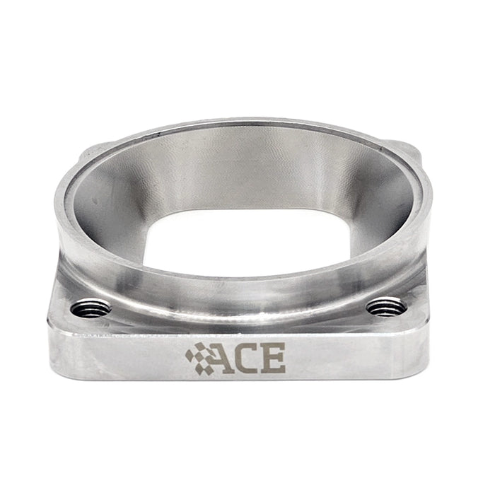 Transition Turbo Flange - Undivided T4 to Single 3.500" ID - 304 Stainless | Ace Race Parts