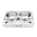 Transition Turbo Flange - Divided T4 to Dual 1-1/2" NPS (1.900" ID) - 304 Stainless | Ace Race Parts