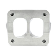 Transition Turbo Flange - Divided T4 to Dual 2.250" ID - 304 Stainless