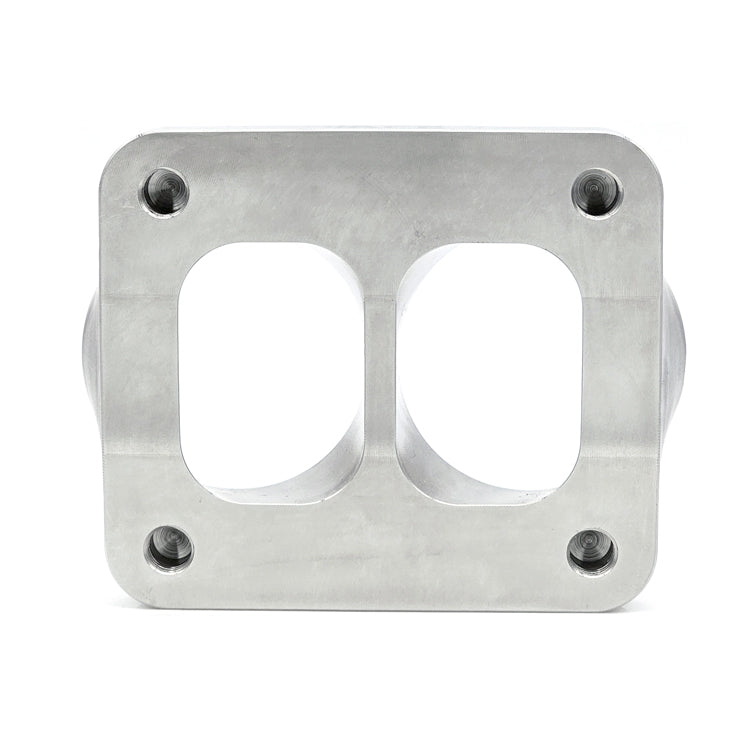 Transition Turbo Flange - Divided T4 to Dual 2.250" ID - 304 Stainless