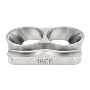 Transition Turbo Flange - Divided T4 to Dual 2.250" ID - 304 Stainless
