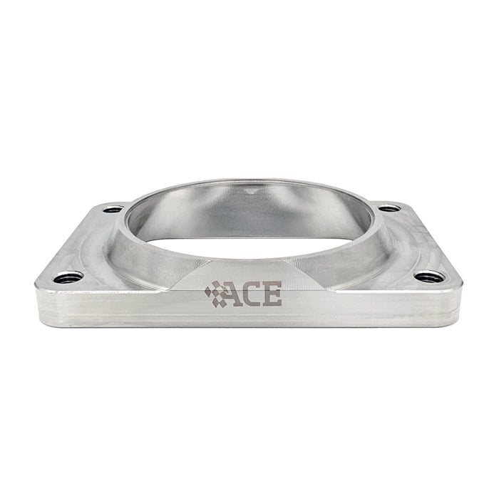 Transition Turbo Flange - Undivided T6 to Single 3.500" ID - 304 Stainless | Ace Race Parts