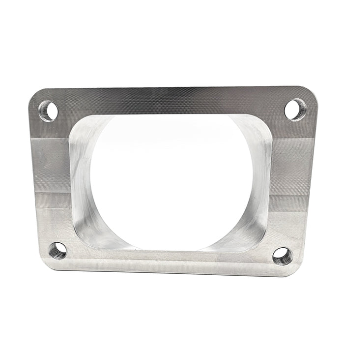 Transition Turbo Flange - Undivided T6 to Single 3.500" ID - 304 Stainless | Ace Race Parts