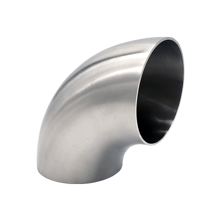 2.500" OD x 0.039" (1mm) Tight Radius 90° Mandrel Bend CP1 Titanium - Ace Race Parts