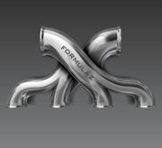 Z-Pipe - Corvette C8 Z06/ZR1 Specific - 3.000" ID Inlet/Outlet - 316L Stainless - Ace Race Parts