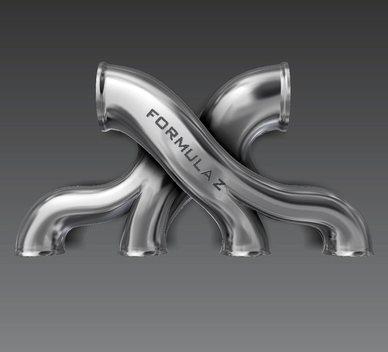 Z-Pipe - Corvette C8 Z06/ZR1 Specific - 3.000" ID Inlet/Outlet - 316L Stainless - Ace Race Parts
