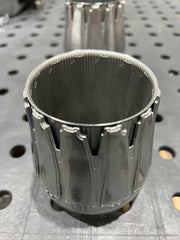 Formula Z Fighter Jet Exhaust Tips - For 3.500" OD Exhaust - 316L Stainless - Set of Two - Ace Race Parts