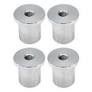 Tophat Style Bung - 3/8"-16 Thread - Set of 4 - 6061 Aluminum - Ace Race Parts