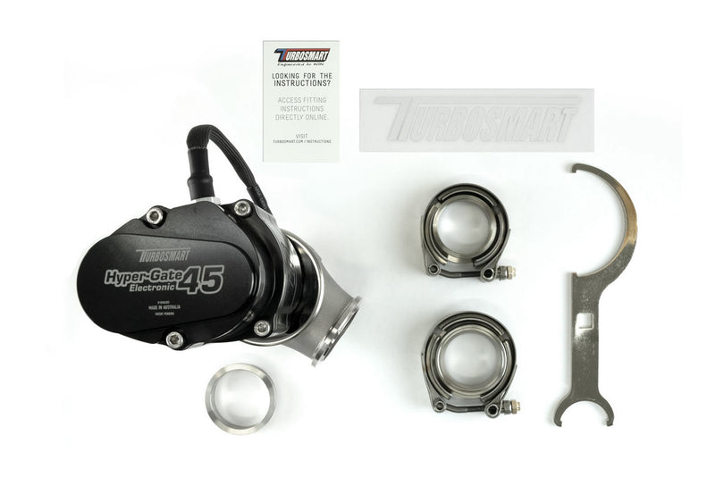 Turbosmart GenV HyperGate45 Electronic Wastegate (Black)