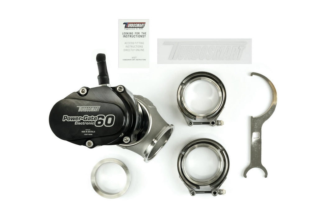 Turbosmart GenV PowerGate60 Electronic Wastegate (Black)