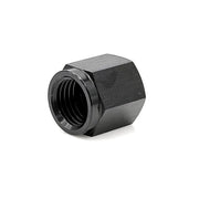 -12AN AN Flare Cap, 6061 Aluminum, Black Hard Anodized | Ace Race Parts