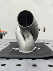 Z-Pipe - Center Exit Style - 2.500" ID Inlet/Outlet - 316L Stainless - Ace Race Parts
