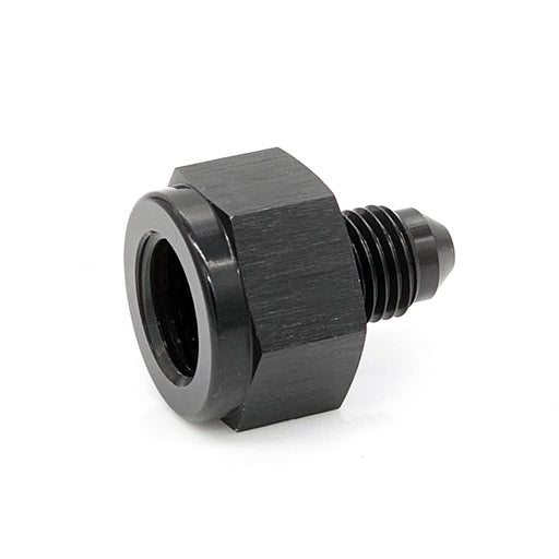 -10AN Female AN to -6AN Male AN Flare Reducing Adapter, Black Hard Anodized