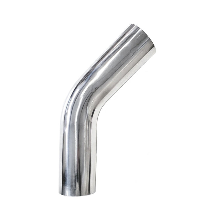 4.000" 16ga 45° Mandrel Bend 6061 Aluminum - (6.000" CLR / 4.000" Legs) | Ace Race Parts