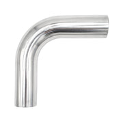 1.500" 16ga 90° Mandrel Bend 6061 Aluminum - (2.250" CLR / 7.000" Legs) | Ace Race Parts