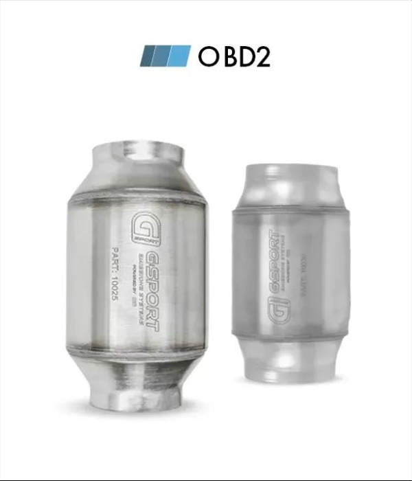G-Sport OBD2 DOC (Diesel Oxidation Catalyst) Non-EPA Compliant Catalytic Converter - 3.000" Inlet/Outlet (12030) - Ace Race Parts