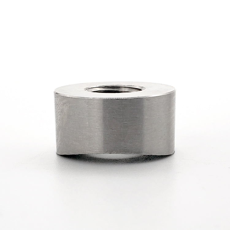 M12 x 1.25 O2 Sensor Bung - Saddled for 1.500"-2.500" OD Tube - 304 Stainless - Ace Race Parts