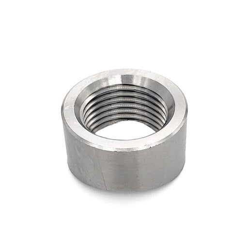M18 x 1.5 O2 Sensor Bung - Saddled for 1.500"-2.500" OD Tube - 304 Stainless - Ace Race Parts