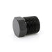 1/4" Male NPT Hex Plug, 6061 Aluminum, Black Hard Anodized | ACE RACE PARTS