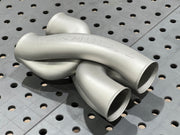 Z-Pipe - Opposing Style - 2.250" ID Inlet/Outlet - 316L Stainless - Ace Race Parts