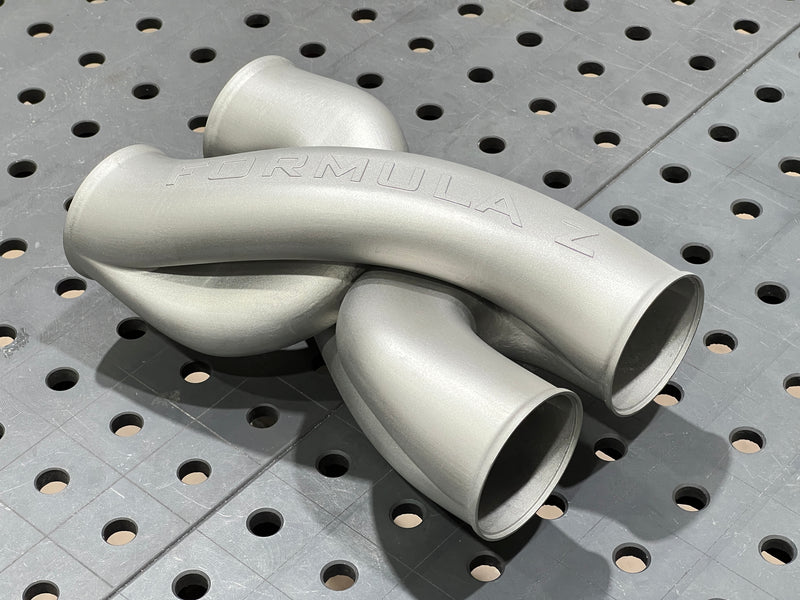 Z-Pipe - Opposing Style - 2.250" ID Inlet/Outlet - 316L Stainless - Ace Race Parts