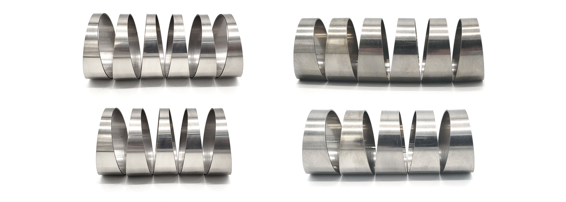 Stainless Steel Exhaust Pie Cut Tubes | Ace Race Parts