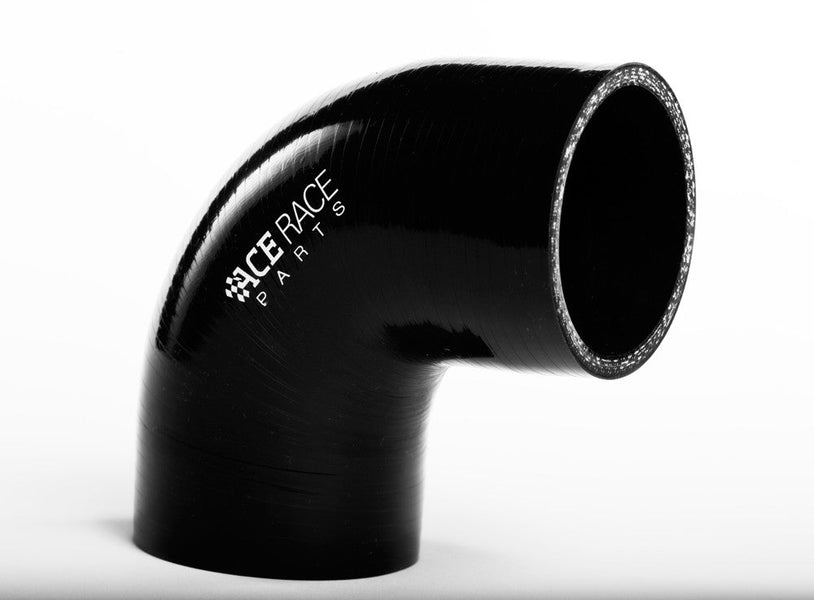 4PLY Silicone Joiner 135 Degree Elbow Intake Hose 51mm To 64mm 2" - 2.5" Black E - Foto 3