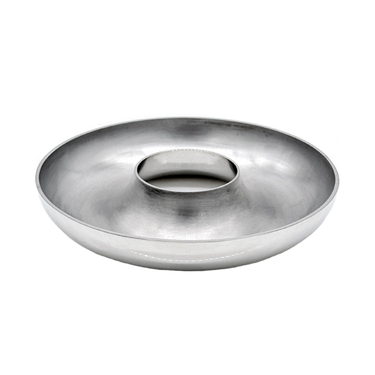 2.500" 14ga Tight Radius Donut - (2.500" CLR) - Unwelded (Sold as 2 Halves) - Polished OD - 304 Stainless - Ace Race Parts