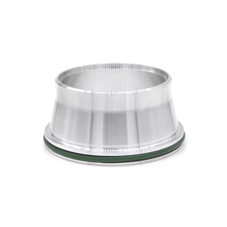 HD Clamp Transition Flange for 3.000" HD Clamp x 2.500" OD Tube, 6061 Aluminum, FKM O-Ring - Ace Race Parts