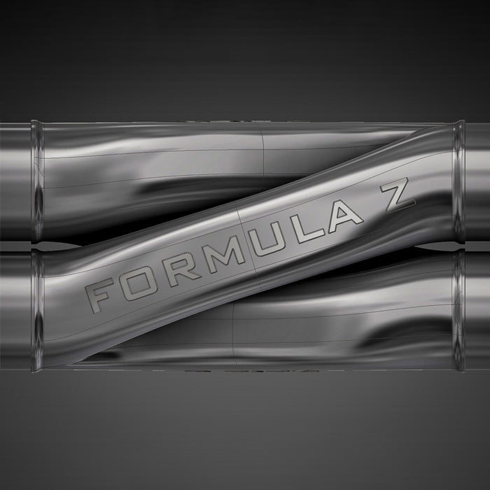 Z-Pipe - Ultra-Narrow Straight Classic Style - 2.500" ID Inlet/Outlet - 316L Stainless