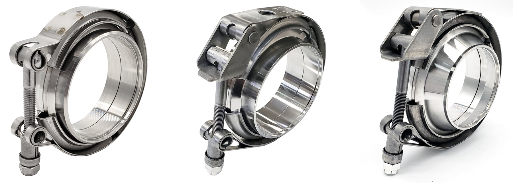 V-Band Clamps and Flanges for Exhaust Pipes | Ace Race Parts