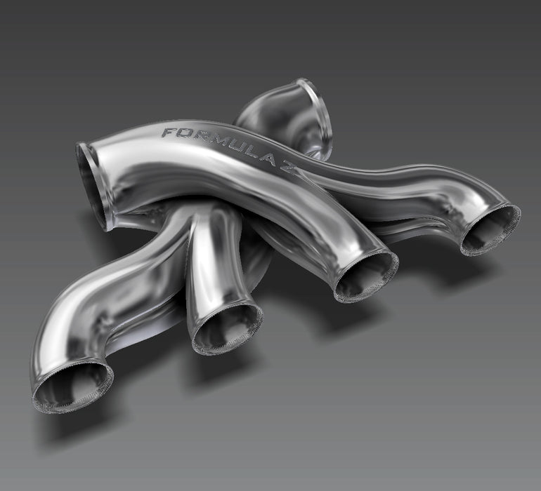 Z-Pipe - Porsche 991.2 Carrera Specific Center Exit - 2.500" ID Inlet/Outlet - 316L Stainless