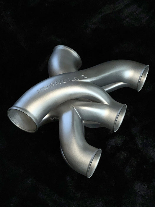 Z-Pipe - Ferrari 458 Specific - 2.500" ID Inlet/Outlet - 316L Stainless