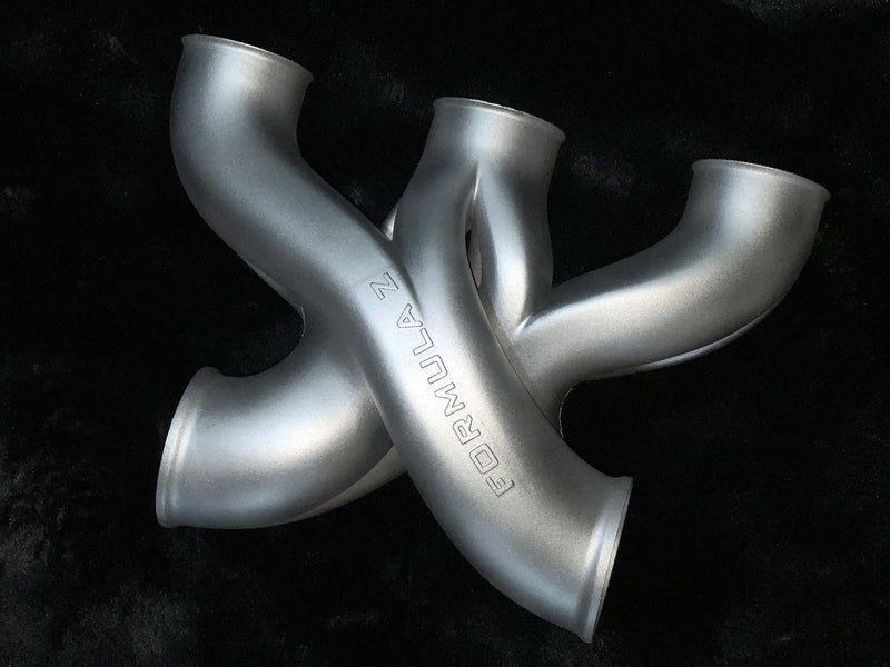 Z-Pipe - Ferrari 458 Specific - 2.500" ID Inlet/Outlet - 316L Stainless