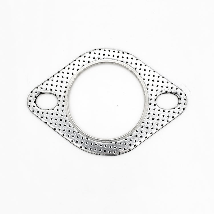 2.500" ID 2-Bolt Exhaust Flange Gasket (Slotted) - Ace Race Parts