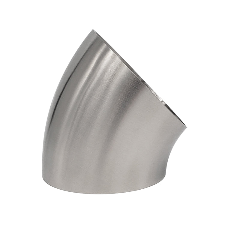3.000" OD x 0.047" (1.2mm) Tight Radius 45° Mandrel Bend CP1 Titanium | Ace Race Parts