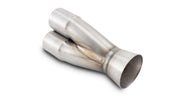 Vibrant 3-1 Merge Collector —  1.500" Inlet ID x 2.500" Merge Outlet OD 304 Stainless (10330)