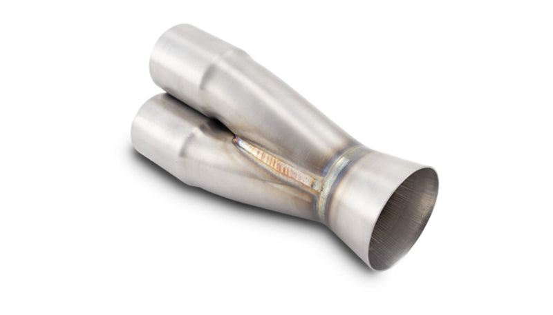 Vibrant 3-1 Merge Collector —  1.500" Inlet ID x 2.500" Merge Outlet OD 304 Stainless (10330)